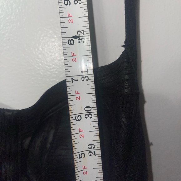 HOUSE OF [LONDON] CB Sexy black faux leather corset/bandaid dress, XS. Slim fit. - Picture 3 of 10